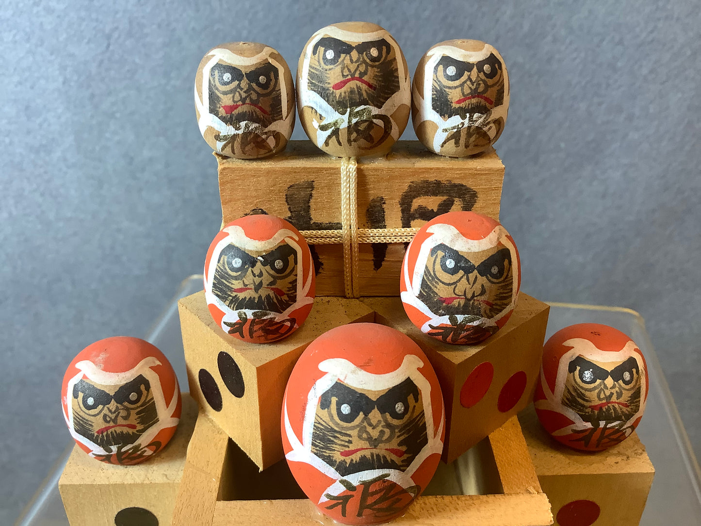 Daruma Kokeshi Doll