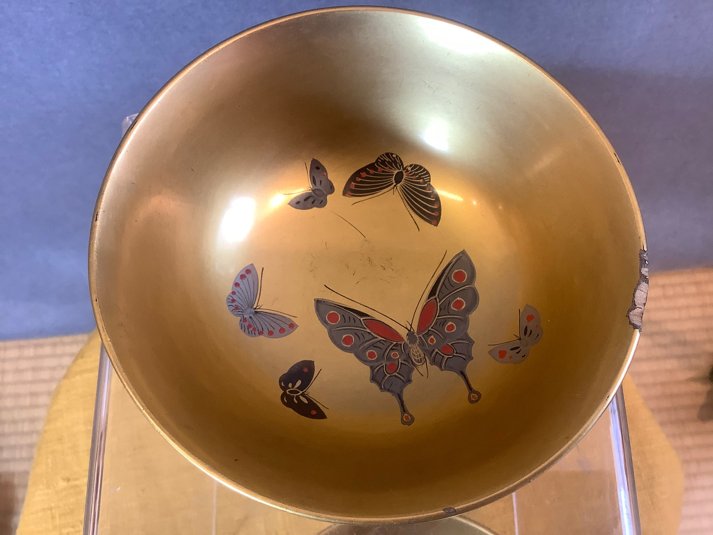Gold Lacquered Rice Bowls
