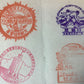 Pilgrimage Book of Temple Stamps and Others