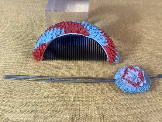 Kanzashi and Kushi Comb